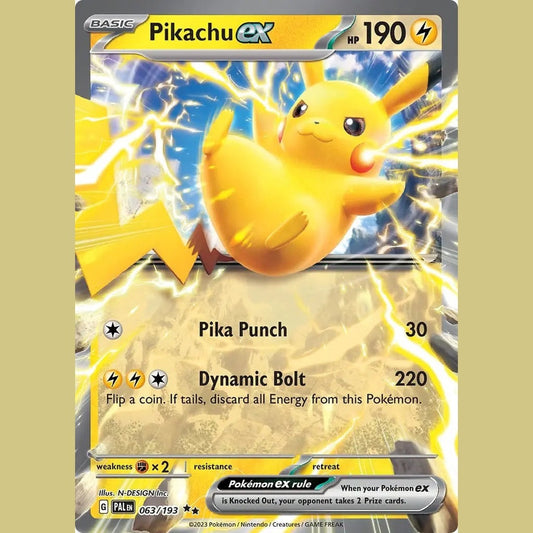 Pikachu ex [PAL - 063/193] SV02: Paldea Evolved