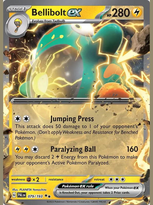 Bellibolt ex - 079/193 [PAL - 079/193] SV02: Paldea Evolved