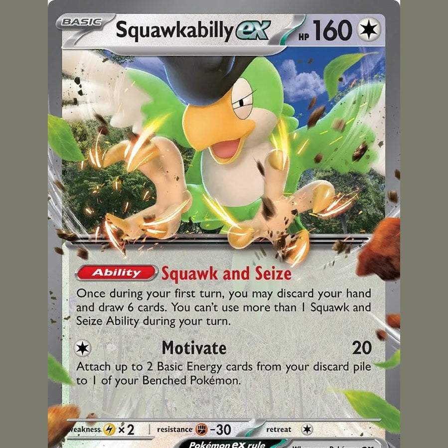 Squawkabilly ex [PAL - 169/193] SV02: Paldea Evolved