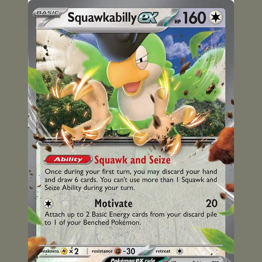 Squawkabilly ex [PAL - 169/193] SV02: Paldea Evolved