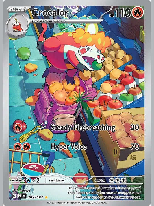 Crocalor - 202/193 [PAL - 202/193] SV02: Paldea Evolved