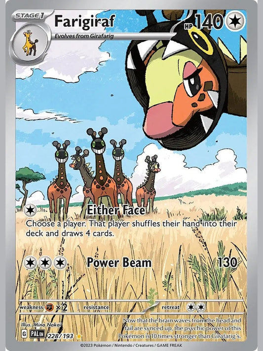 Farigiraf - 228/193 [PAL - 228/193] SV02: Paldea Evolved
