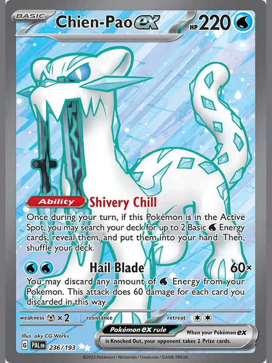 Chien-Pao ex - 236/193 [PAL - 236/193] SV02: Paldea Evolved