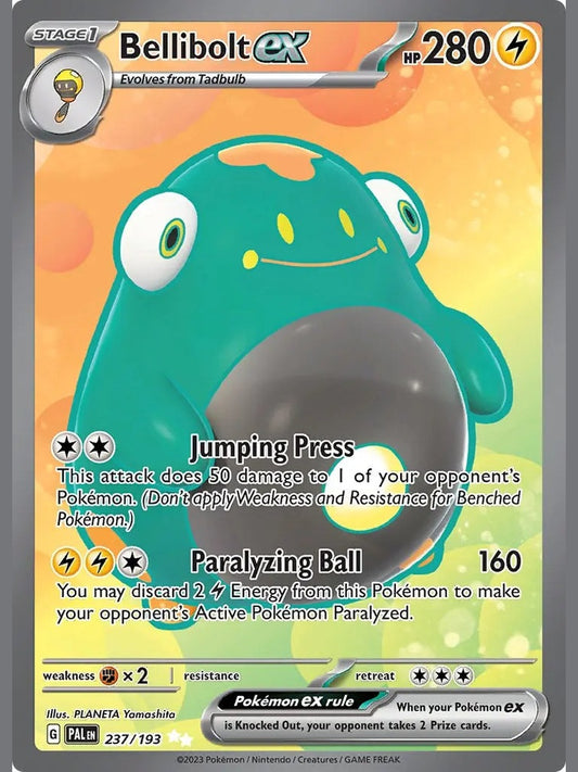 Bellibolt ex - 237/193 [PAL - 237/193] SV02: Paldea Evolved