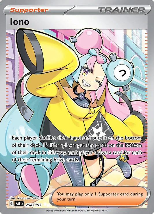 Iono - 254/193 [PAL - 254/193] SV02: Paldea Evolved