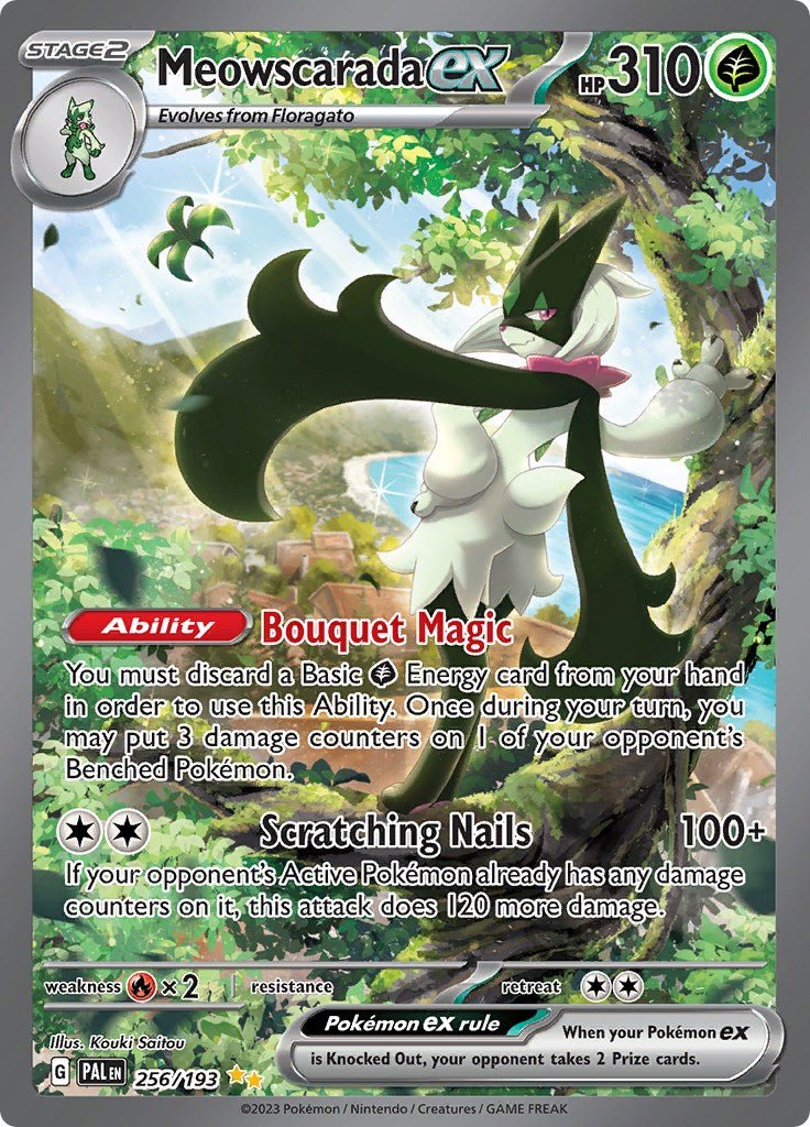 Meowscarada ex - 256/193 [PAL - 256/193] - Shippin Texas