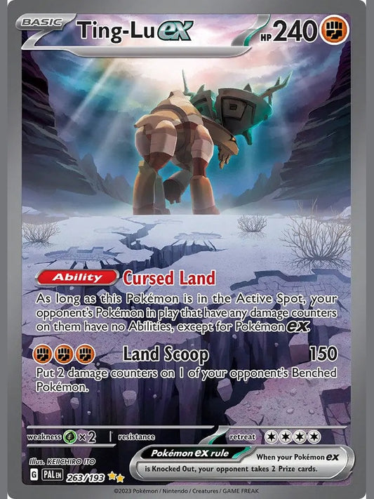 Ting-Lu ex - 263/193 [PAL - 263/193] SV02: Paldea Evolved