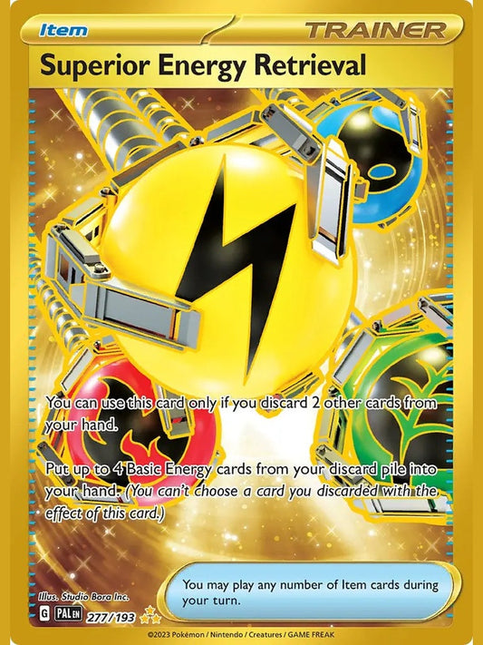 Superior Energy Retrieval - 277/193 [PAL - 277/193] SV02: Paldea Evolved