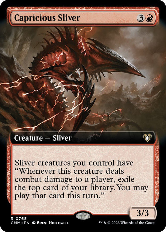 Capricious Sliver (Extended Art) [CMM - 765] - Shippin Texas