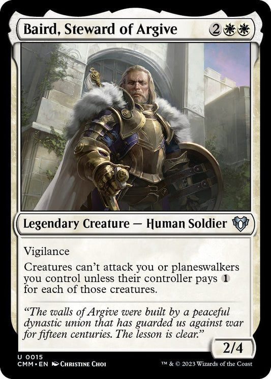 Baird, Steward of Argive [CMM - 15] - Shippin Texas