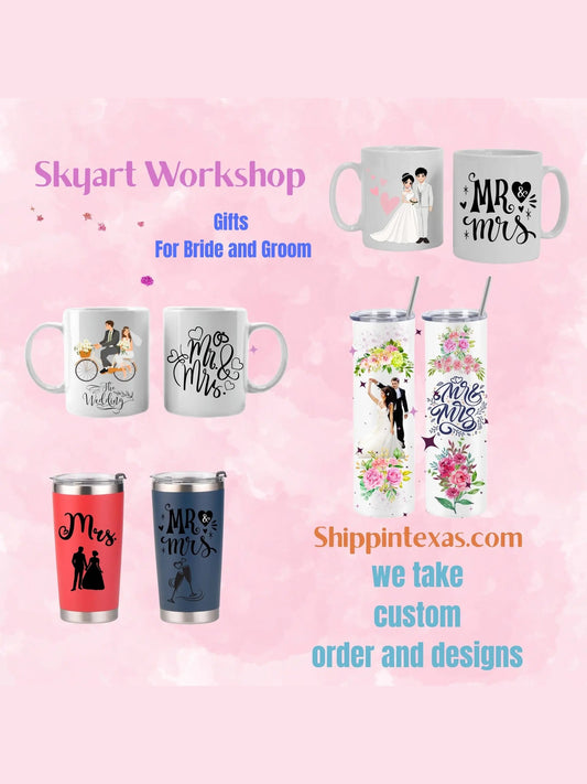 Custom Tumblers, Kids Cups, and Coffee Mugs Shippin Texas