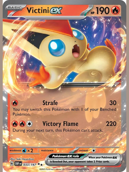 Victini ex [OBF - 033/197] SV03: Obsidian Flames