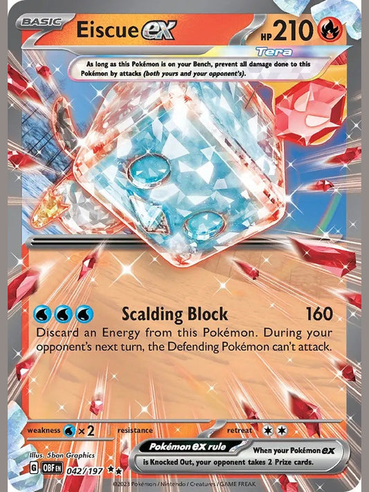 Eiscue ex [OBF - 042/197] SV03: Obsidian Flames