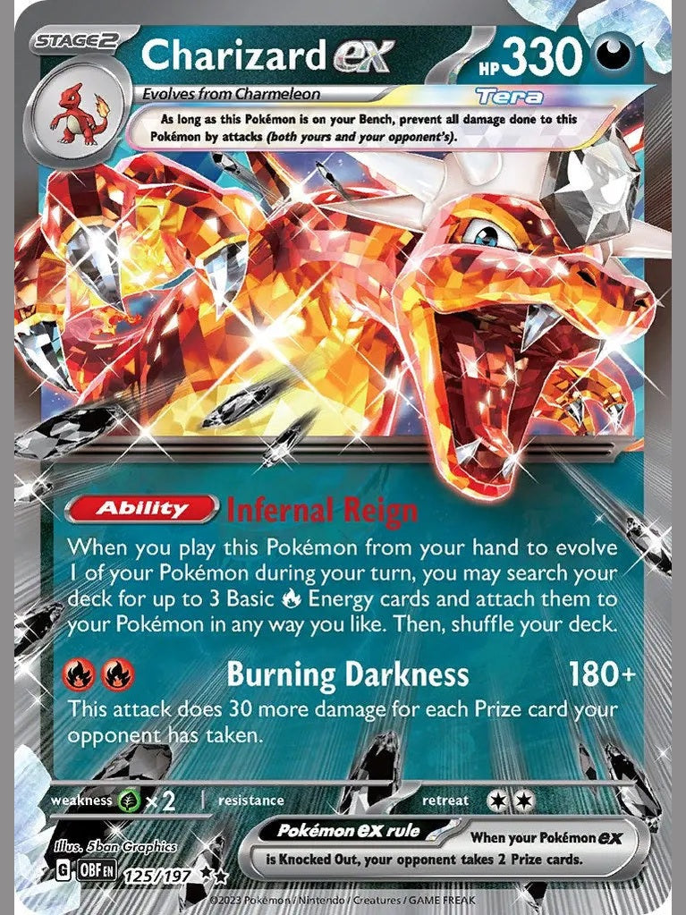 Charizard ex - 125/197 [OBF - 125/197] SV03: Obsidian Flames