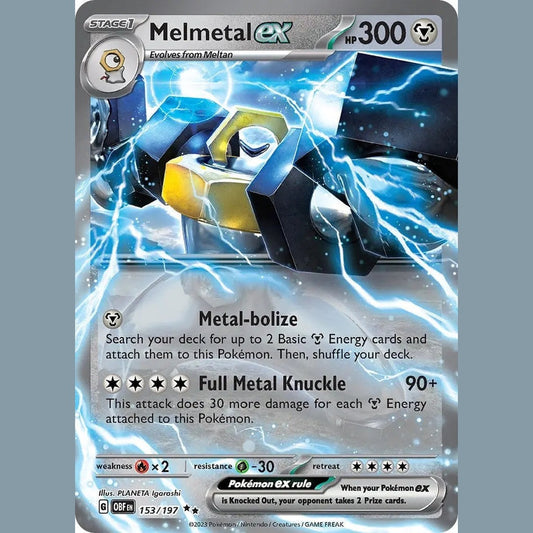 Melmetal ex [OBF - 153/197] SV03: Obsidian Flames