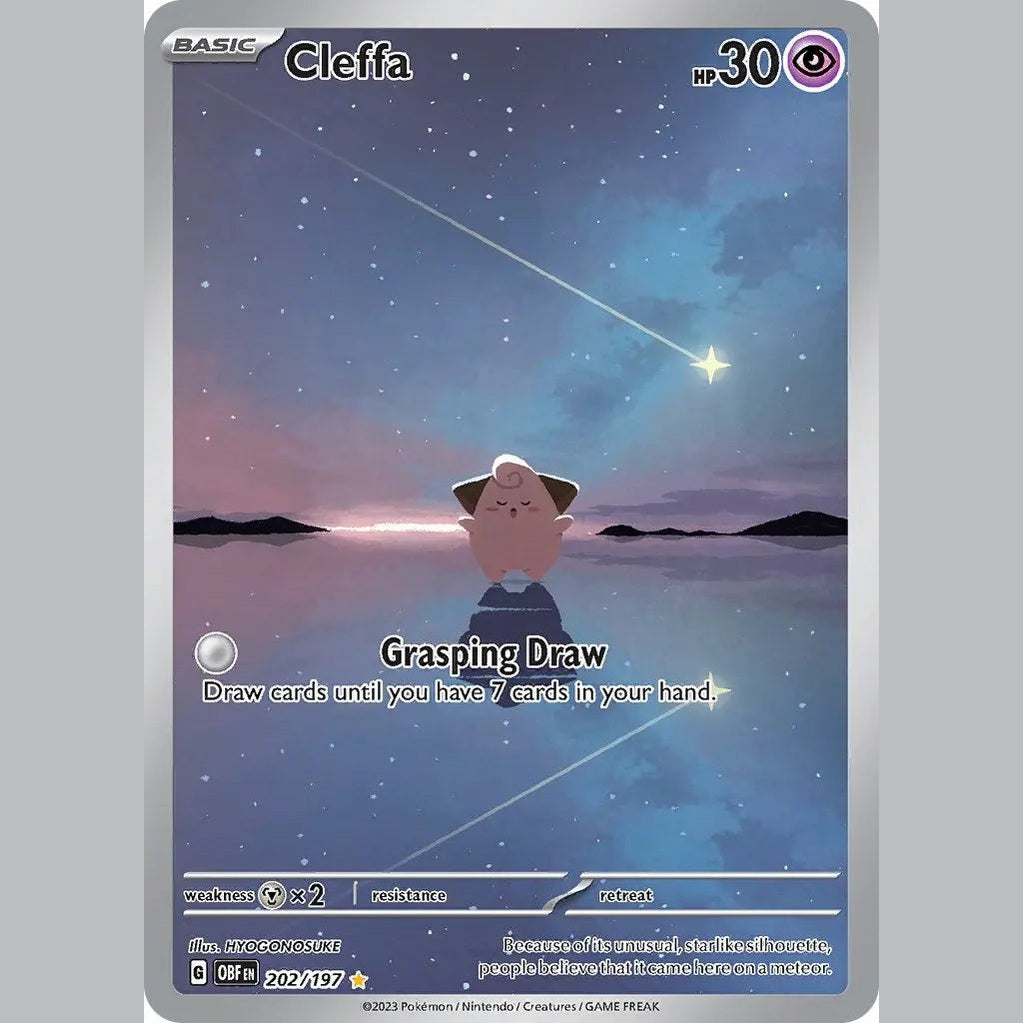 Cleffa - 202/197 [OBF - 202/197] SV03: Obsidian Flames