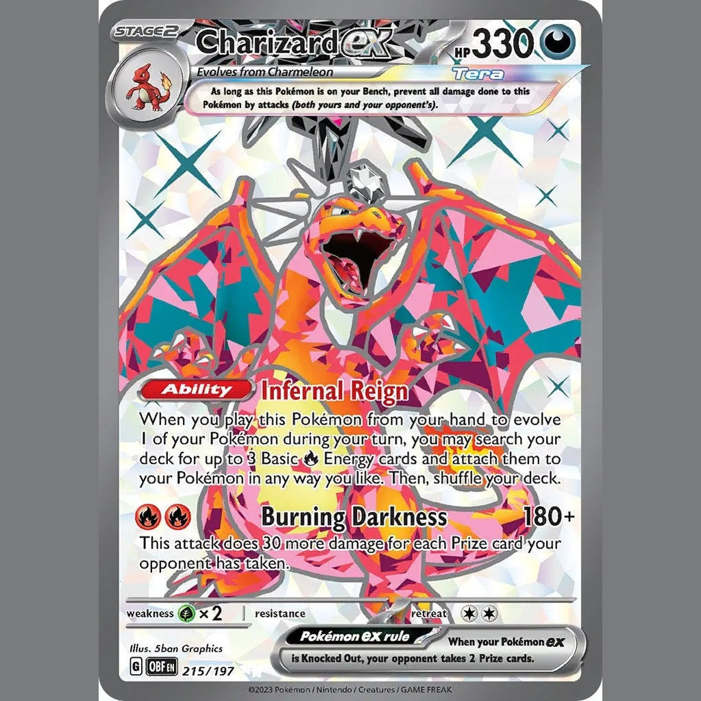 Charizard ex - 215/197 [OBF - 215/197] SV03: Obsidian Flames