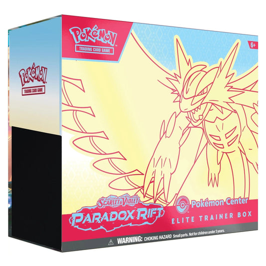 Paradox Rift Pokemon Center Elite Trainer Box (Exclusive) [Roaring Moon] [PAR] SV04: Paradox Rift