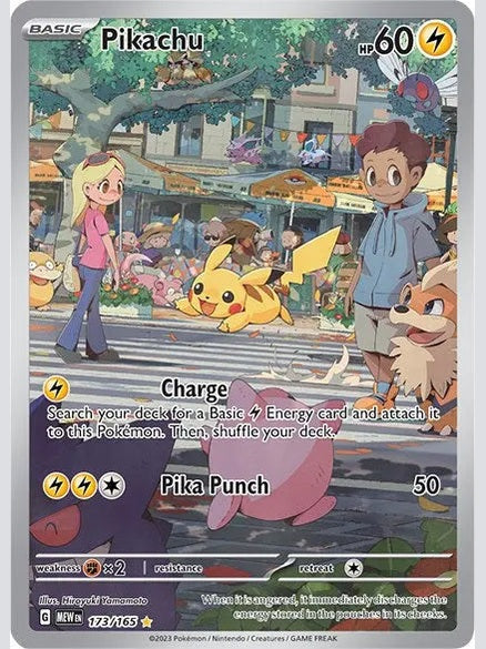 Pikachu - 173/165 [MEW - 173/165] SV: Scarlet & Violet 151