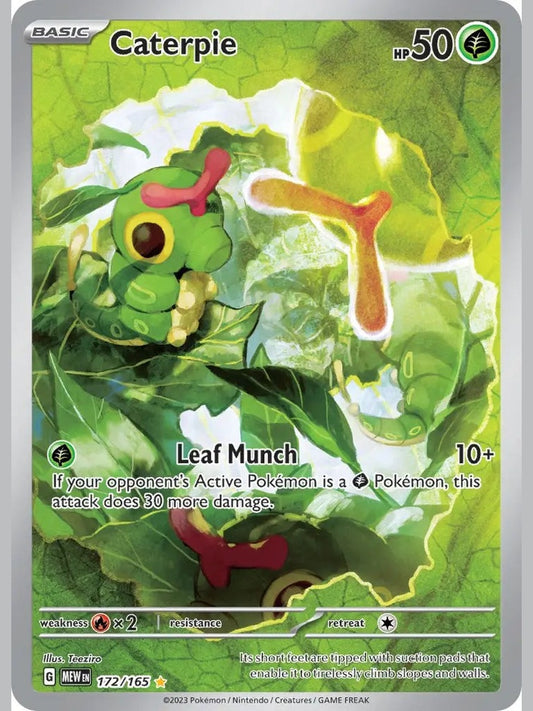 Caterpie - 172/165 [MEW - 172/165] SV: Scarlet & Violet 151