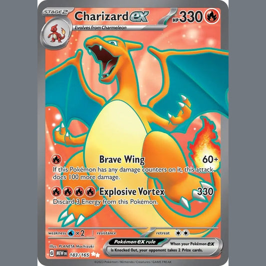 Charizard ex - 183/165 [MEW - 183/165] SV: Scarlet & Violet 151