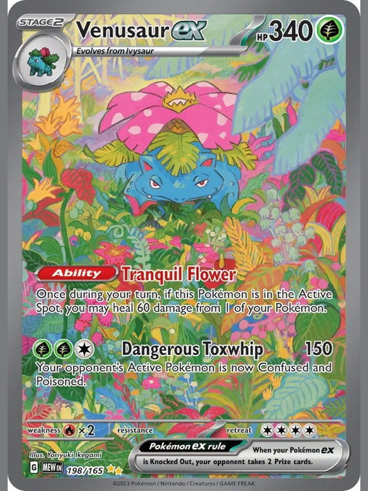 Venusaur ex - 198/165 [MEW - 198] SV: Scarlet & Violet 151