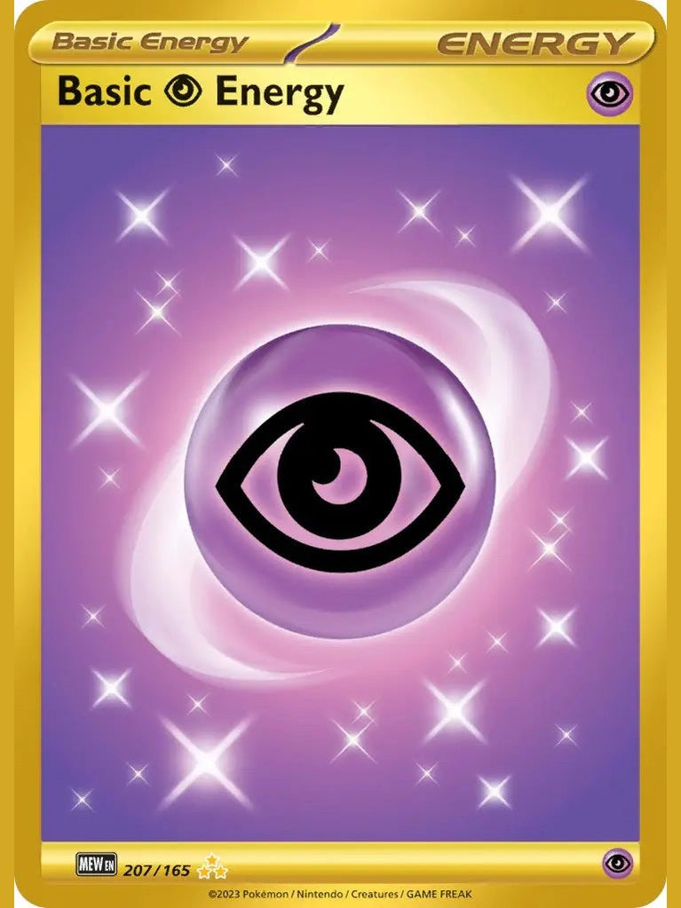 Basic Psychic Energy - 207/165 [MEW - 207/165] SV: Scarlet & Violet 151