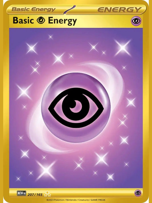 Basic Psychic Energy - 207/165 [MEW - 207/165] SV: Scarlet & Violet 151