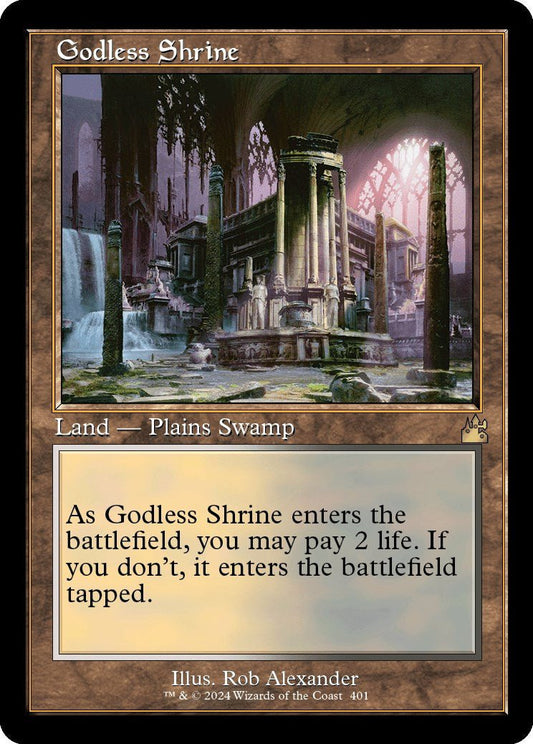 Godless Shrine (Retro Frame) [RVR - 401] - Shippin Texas