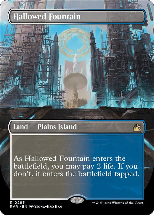 Hallowed Fountain (Borderless) [RVR - 295] - Shippin Texas