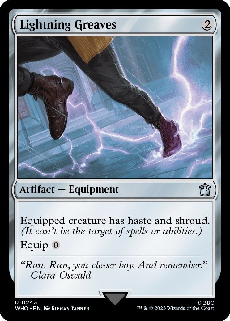 Lightning Greaves [WHO - 243] - Shippin Texas