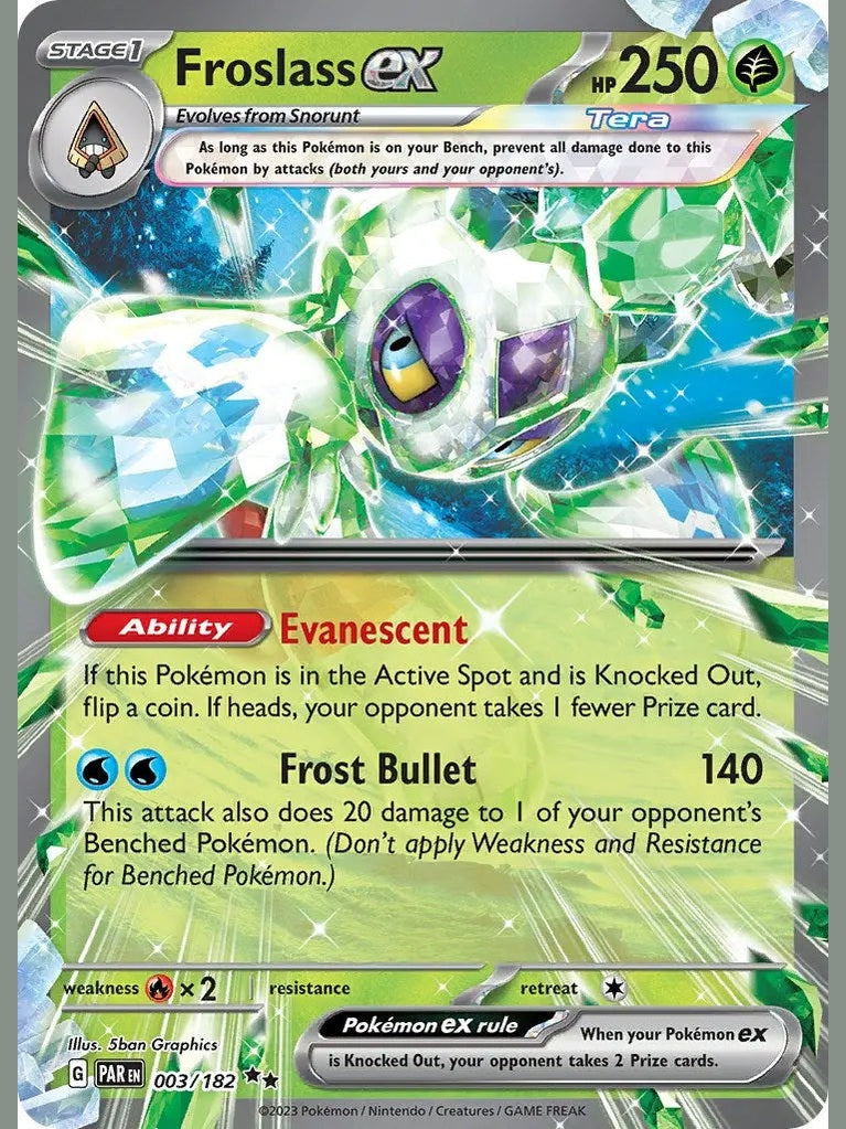 Froslass ex - 003/182 [PAR - 003/182] SV04: Paradox Rift