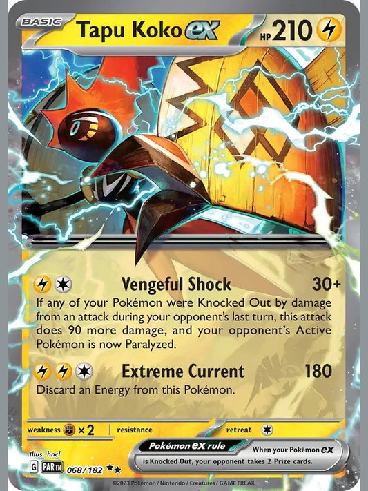 Tapu Koko ex - 068/182 [PAR - 068/182] SV04: Paradox Rift