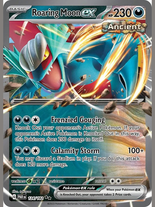 Roaring Moon ex [PAR - 124/182] SV04: Paradox Rift