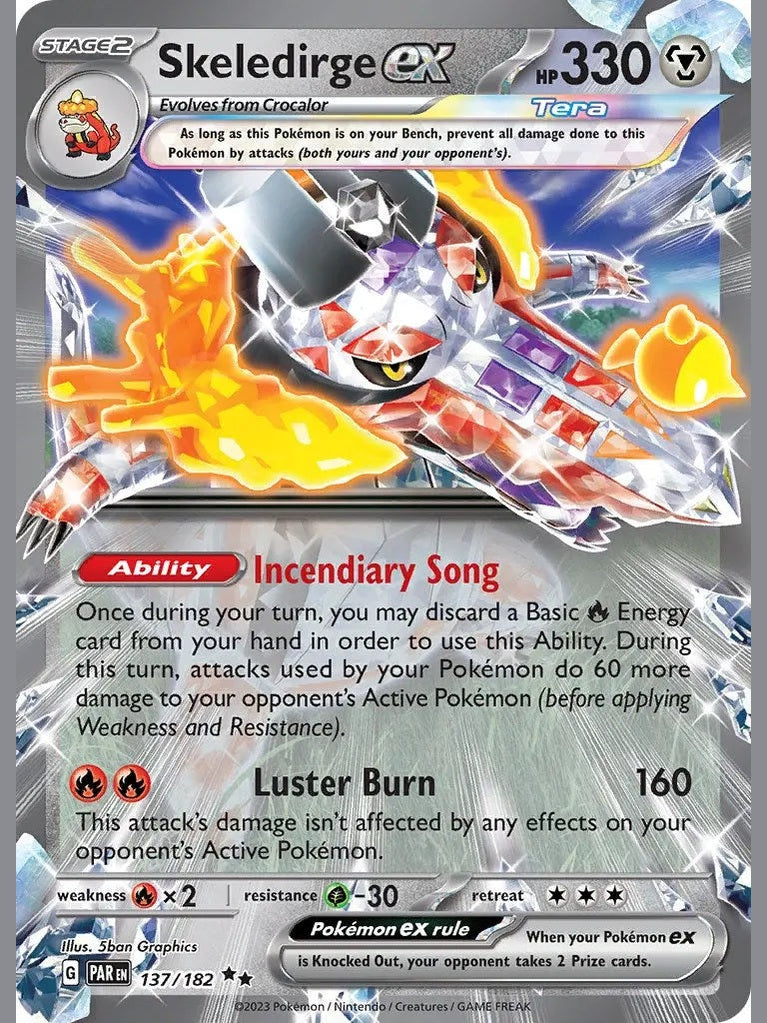 Skeledirge ex [PAR - 137/182] SV04: Paradox Rift