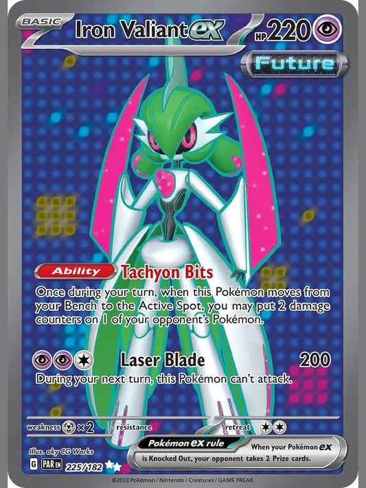 Iron Valiant ex - 225/182 [PAR - 225/182] SV04: Paradox Rift