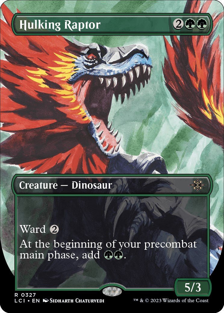 Hulking Raptor (Borderless) [LCI - 327] - Shippin Texas