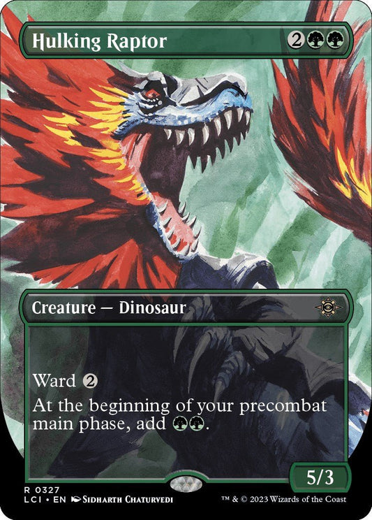 Hulking Raptor (Borderless) [LCI - 327] - Shippin Texas