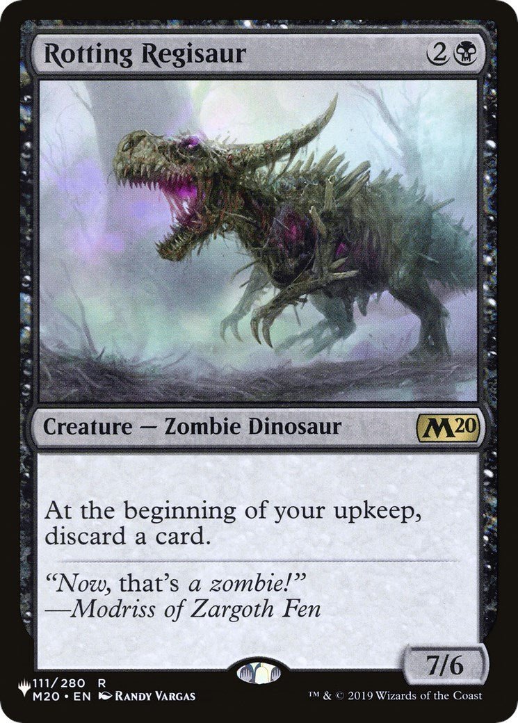 Rotting Regisaur [LIST - 111/280] - Shippin Texas