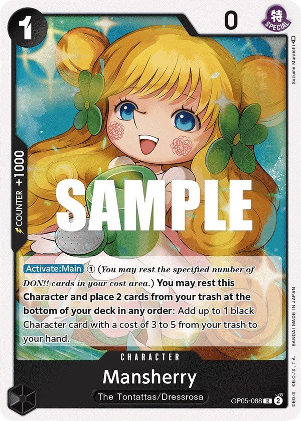 Mansherry [OP05 - OP05-088] - Shippin Texas
