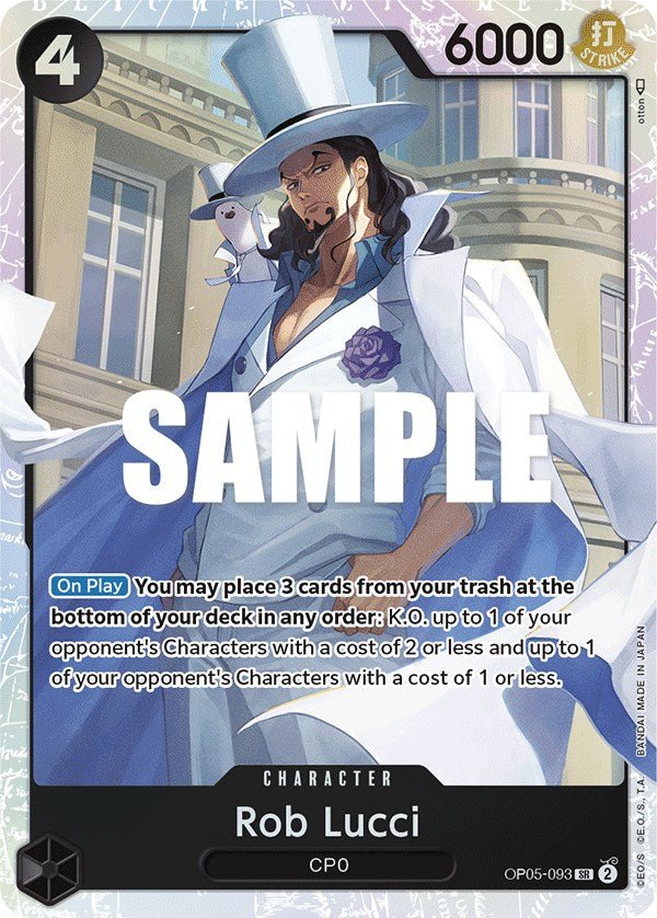 Rob Lucci (093) [OP05 - OP05-093] - Shippin Texas