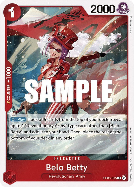 Belo Betty (015) [OP05 - OP05-015] - Shippin Texas