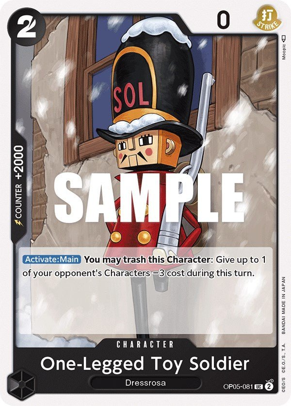 One-Legged Toy Soldier [OP05 - OP05-081] - Shippin Texas