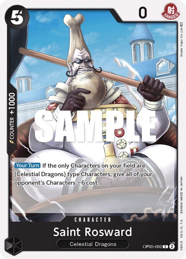 Saint Rosward [OP05 - OP05-092] - Shippin Texas