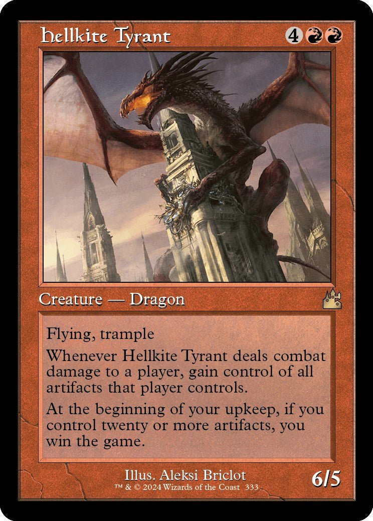 Hellkite Tyrant (Retro Frame) [RVR - 333] - Shippin Texas