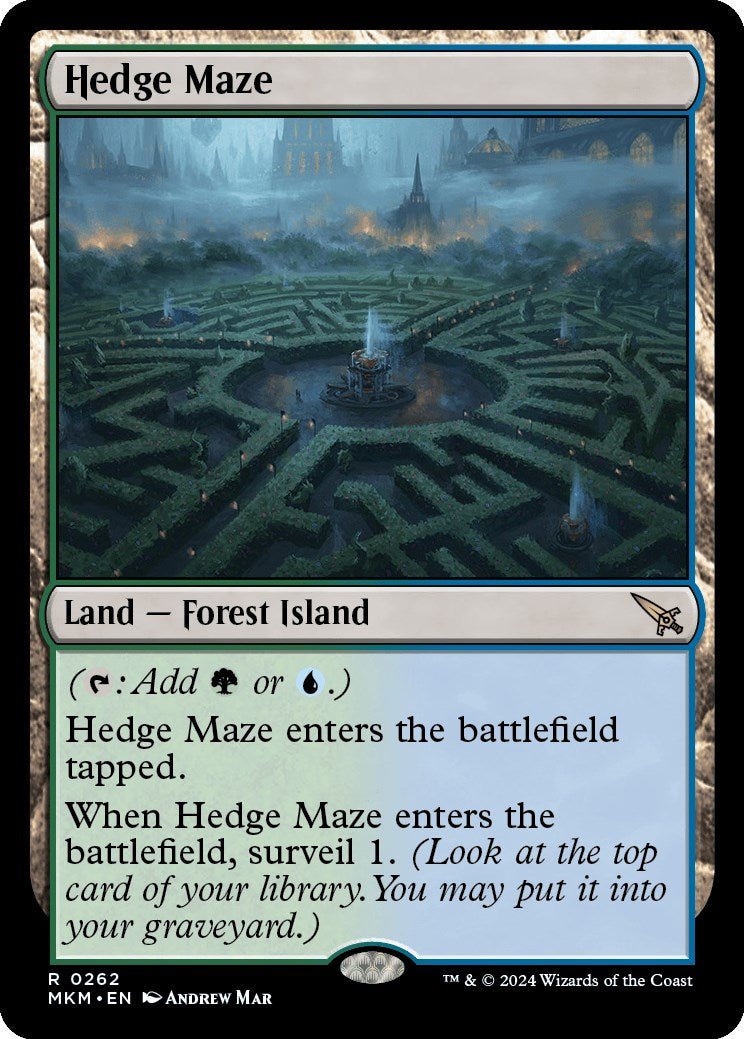Hedge Maze [MKM - 262] - Shippin Texas