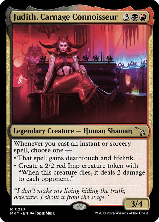 Judith, Carnage Connoisseur [MKM - 210] - Shippin Texas