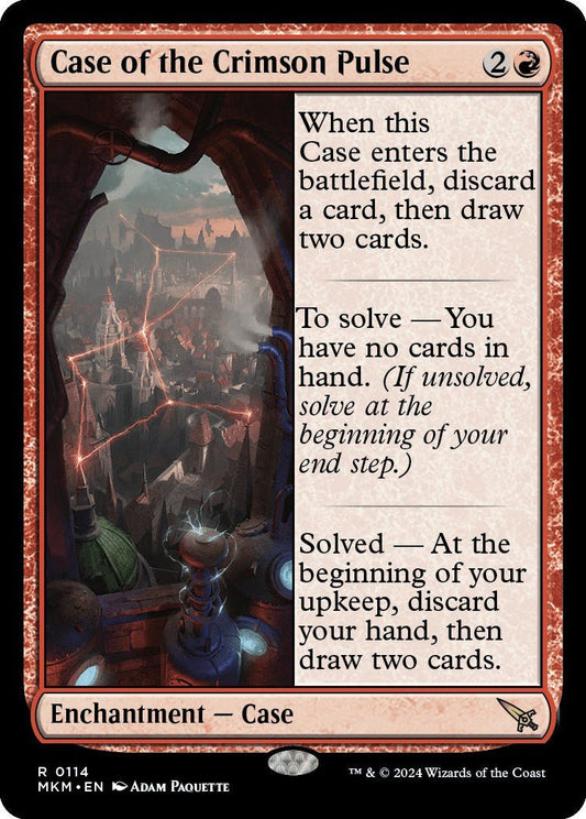 Case of the Crimson Pulse [MKM - 114] - Shippin Texas