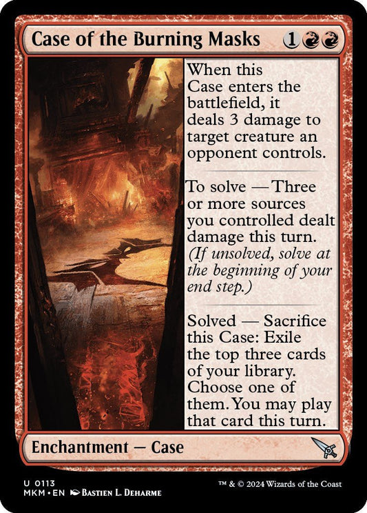Case of the Burning Masks [MKM - 113] - Shippin Texas