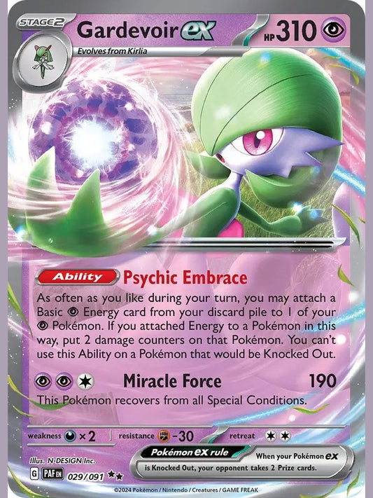 Gardevoir ex - 029/091 [PAF - 029/091] SV: Paldean Fates
